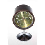 Japanese coral retro space clock,