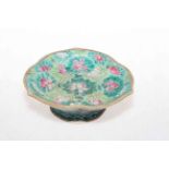 Chinese pedestal dish,