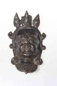 Tibetan God plaque,
