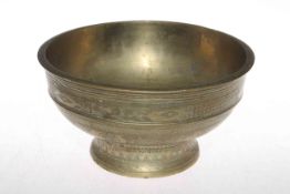 Tibetan bronze bowl,