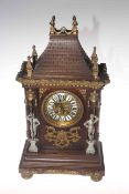 Ferguson Macbean, Inverness, castellated mantel clock,