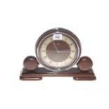 Metamec Art Deco mantel clock,