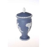 Wedgwood Jasperware vase and cover,