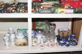 Wedgwood blue Jasperware, Royal Doulton bowl, teaware, costume jewellery, glass, pictures,