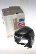 Cromwell open faced motorcycle helmet, size large,