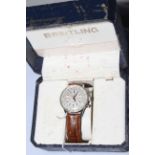 Breitling 1960's Chronomat manual wristwatch, the back plate no.