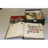 Schoolboy Strand stamp album, Lingfords Ideal Home magazine and recipe book 1930's,