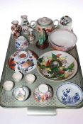 Collection of Chinese tea bowls,