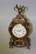 French mantel clock, the dial signed 'Hour Lavigne A' Paris',