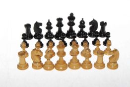 Chess pieces and Bakelite drafts