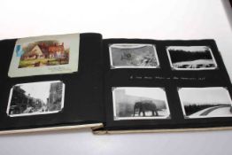 RAF military scrapbook including photographs USA to Canada via train, San Francisco, Mexican border,