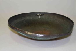 Copper sifting pan