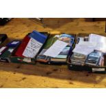 Collection of maritime history books, leaflets, DVD's, etc,