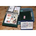 Assorted lot of stamps, coin covers and autographs, £2 Vera Lynn signed 'End of War' coin cover,