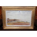 George Graham, Beach at Cliff End, Sussex, watercolour, signed lower right, 26cm by 40cm,