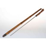 Bamboo sword stick.