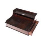 19th Century mahogany cash drawer, 40cm by 32cm.