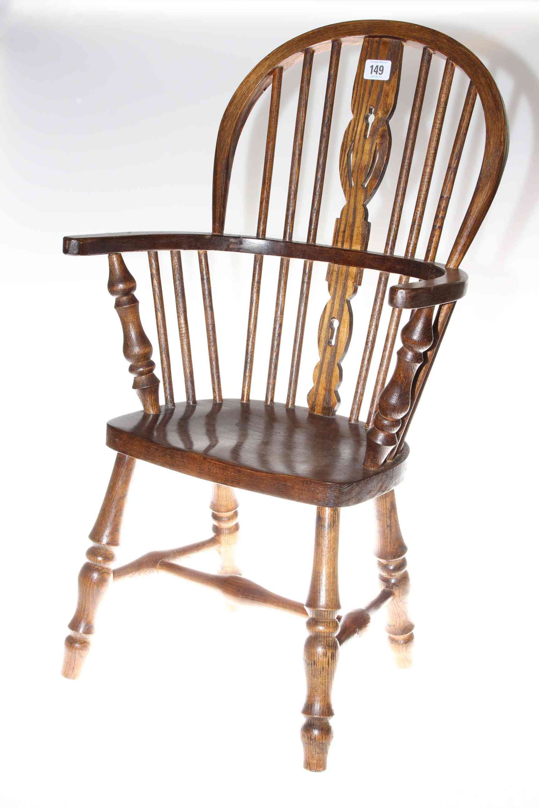Child's Windsor chair, 73cm.