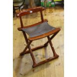 Starbay rosewood folding chair.