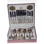 Viners Guild Silver Collection cutlery set in box 'Kings Royale'.