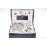 Royal Crown Derby 'Treasures of Childhood' miniature tea set in box.