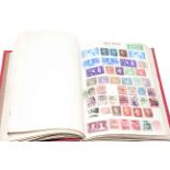 Stamp album including 'HL' Penny Black with a part stamped Red Maltese Cross? penny blues,