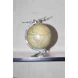 Aviation globe, 31cm.