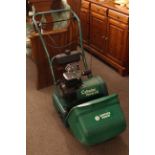 Suffolk Punch cylinder petrol 14s mower.