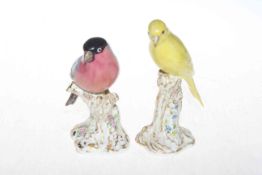 Two Royal Worcester birds, 2662 and 2665.