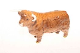 Beswick highland bull.