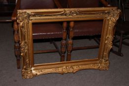 Large gilt frame, 50cm by 75cm.