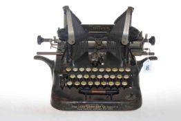 Oliver No.5 batwing typewriter.