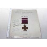 Victoria Cross Centenary Souvenir Programme,