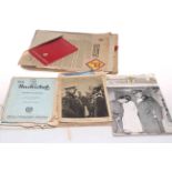 Collection of Nazi related ephemera.