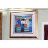 George Birrell, Seatown, limited edition print, signed, titled and numbered 415/875 in the margin,