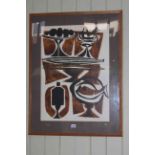 Moya Cozens, Jamaican Head Carriers (2), limited edition print,