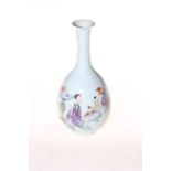 Chinese porcelain famille rose vase,