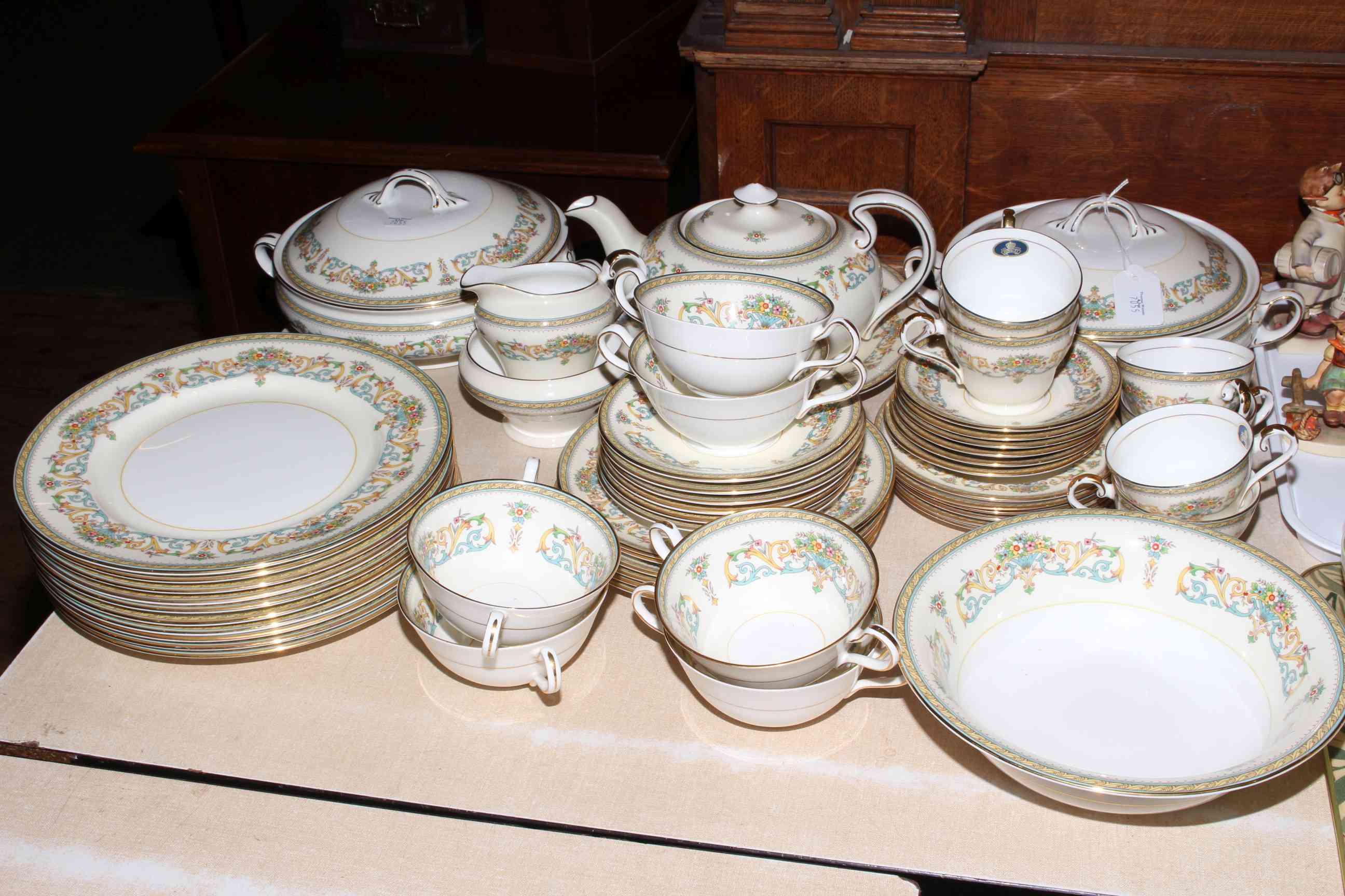 Aynsley 'Henley' fifty three piece dinner and tea service.