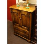 Titchmarsh & Goodwin style two door entertainment cabinet.
