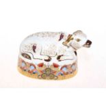 Royal Crown Derby water buffalo, 17cm.