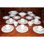 Noritake 'Posy' dinner and tea service, forty nine pieces.