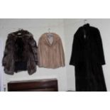 Ladies fur coat,