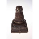 German eagle seal with stand, 20cm.