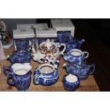 Collection of Ringtons and Maling pottery.