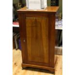 Edwardian mahogany music cabinet.