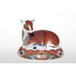 Royal Crown Derby Deer paperweight.