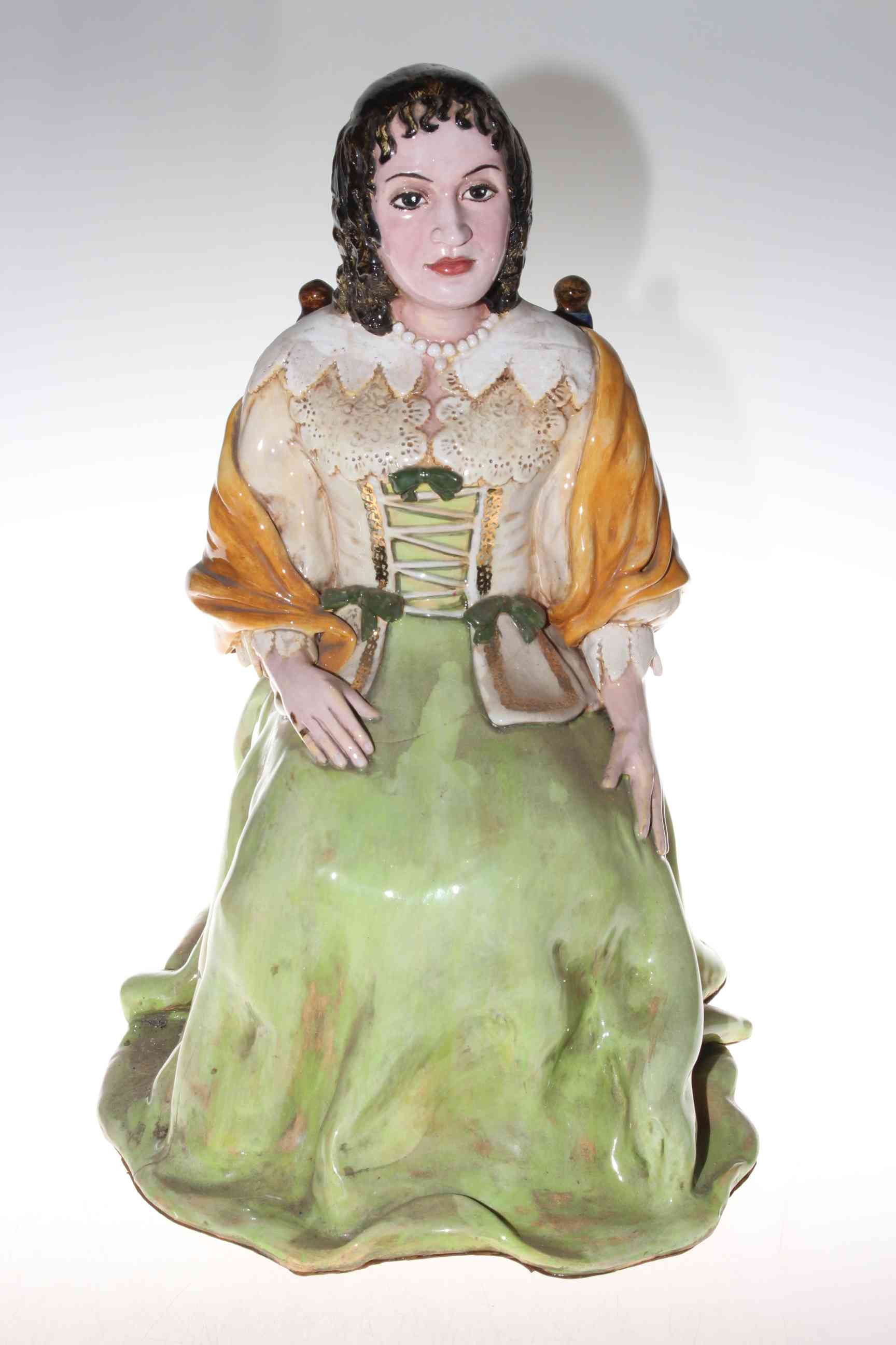 Queen Henrietta figure, 50cm.