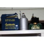 Four petrol cans including Eversure.