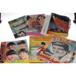 The Beatles, Elvis, Cliff Richard postcards, photographs and posters, topographical theatre posters,