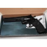 Python 'Magnum CTG' air pistol with box.